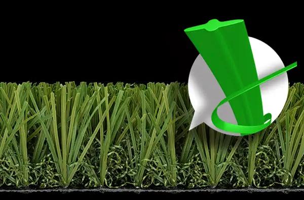 30 mm non-infill futsal turf